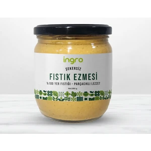 Ingro Glutensiz Fıstık Ezmesi (Parçacıklı Lezzet) 380 G