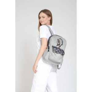 Street Bag Kızılderili Nakışlı Etnik Otantik Bohem Günlük Seyahat Sırt Çantası