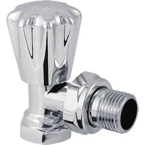 AK TEK Kas Krom Köşe Radyatör Vanası 1/2