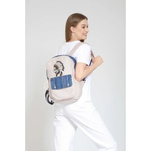 Street Bag Kızılderili Nakışlı Etnik Otantik Bohem Günlük Seyahat Sırt Çantası