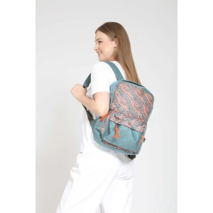 Street Bag Likya Etnik Otantik Bohem Desenli Sırt Çantası Günlük Seyahat Kullanım
