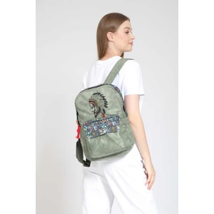 Street Bag Kızılderili Nakışlı Etnik Otantik Bohem Günlük Seyahat Sırt Çantası