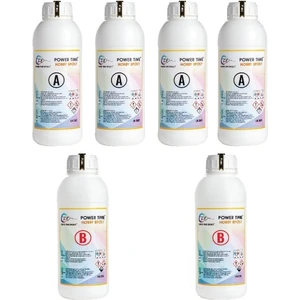 Power Time Epoxy 6 kg Hobby Epoxy Smart/ Şeffaf Epoksi Reçine Ince Döküm