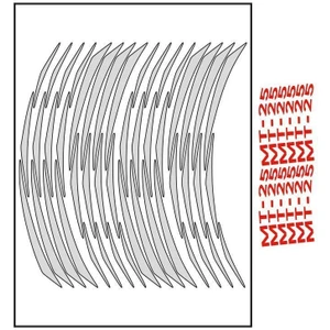 Reflektör Beyaz Yamaha Mt-25 Uyumlu Jant Şeridi