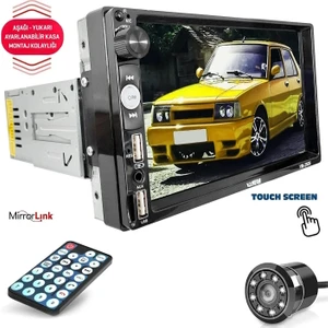 Btl Otomotiv VM-2505 Tofaş Double Teyp 7 Inç 4X65 Watt Bluetooth Mirrorlink