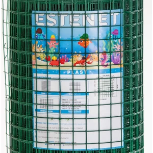 Pvc Kaplı Puntalı Bahçe Çiti ve Kümes Teli 1,50MM 50*50 Göz Aralığı 120 cm 25 mt Rulo