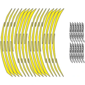 Yamaha Florasan Sarı R25 Uyumlu 1 Set Jant Şeridi