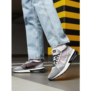 Air Max Flyknit Racer Örgü Saya Gri Yürüyüş Koşu Ayakkabısı