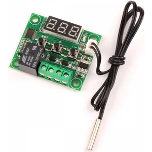 Sensör Modül W1209 Termostat Dijital Röleli - Sıcaklık Kontrol Kartı