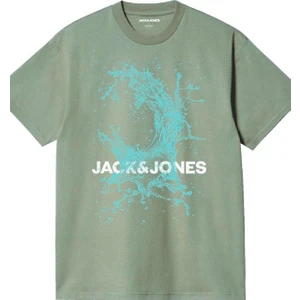 Jack & Jones Jcosplash  Tee Ss Crew Neck Fst 12259914 Yeşil