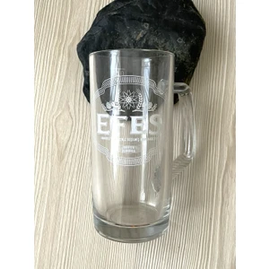 Sanat Taciri 1 Adet 0.5lt Efes Pilsen Bira Bardağı Düz Beyaz Bira Kadehi