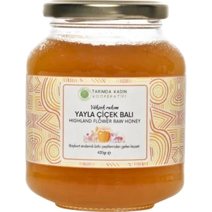 Yüksek Rakım Yayla Ham Çiçek Balı 420 G