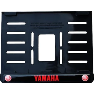 Yamaha Uyumlu 1 Plastik (15x24 Cm) Kırılmaz Plakalık