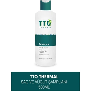 Saç Ve Vücut Şampuanı 500 Ml Beyaz (Çay Ağacı Yağı / Tea Tree Oıl)
