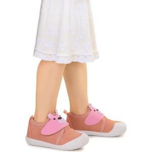 Kiko Kids Winni Cırtlı Kız Bebek Ilk Adım Panduf Ayakkabı