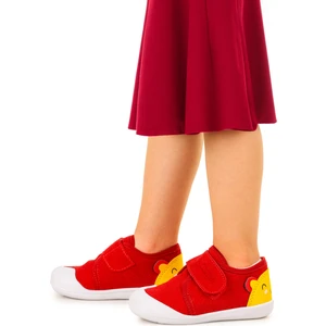 Kiko Kids Catly Cırtlı Kız Bebek Ilk Adım Panduf Ayakkabı