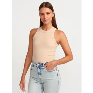 20842 Crop Top-Açık Bej