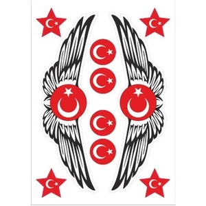 A5 Sticker 070 Tek Paket Çoklu Sticker