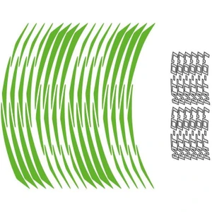 Yamaha Yamaha Florasan Yeşil Mt-07 Uyumlu 1 Set Jant Şeridi