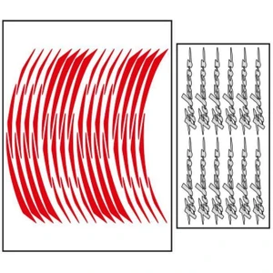 Bajaj Reflektör Kırmızı Bajaj Pulsar Uyumlu Jant Şeridi