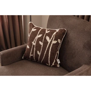 Home Tekli Özel Tasarım Bohem Punch Işlemeli Jakarlı Kırlent Kılıfı