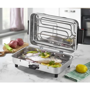 Elektrikli Izgara Elektrikli Barbekü Kapaklı Küçük Boy Klasik Model