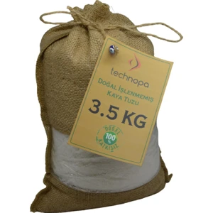 Doğal Işlenmemiş Tane Kristal Kaya Tuzu 3,5kg