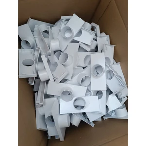 Hidroponik Nft (Kare Boru) Kanal Giriş ve Tahliye Kapağı X10 Adet