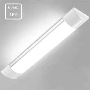 Full Reyon 60 Cm, Ultra Kaliteli, Yüksek Beyaz Işık 18 Watt LED Bant Armatür İşletme Ev, Ofis, Fabrika Armatürü