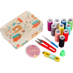 Ofis Turka Dikiş Kutusu (Metal)