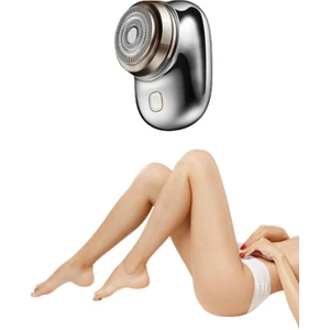 Vücut - Kol Bıyık Yanak Bacak Tüy Kesme Makinesi Epilasyon Öncesi Tıraş Makinesi 6cm Mini Boy