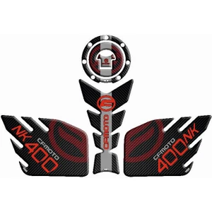 Cf Moto 400 Nk 2017 - 2022 Uyumlu Tank Pad Set 003