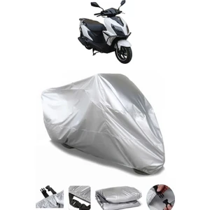 Apachi Joy 125 Gri Su Geçirmez Motosiklet Brandası Premium