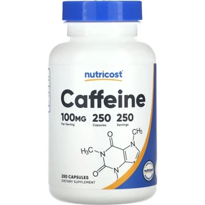Nutricost Caffeine Kafein  250 Kapsül