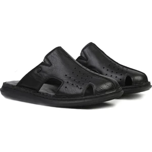 Pierre Cardin 5110 Günlük Erkek  Deri Terlik Hac Umre