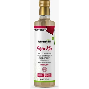 Psilyum Slim Detox Form Mix Prebiyotik Detoks Sirkesi 250 ml
