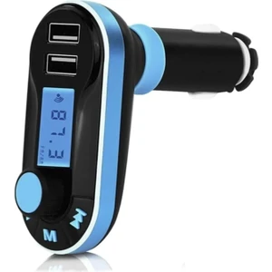 Bluetooth Araç Müzik Kiti Fm Transmitter Çakmaklık Şarj Soketi Araç Içi Transmitter Mp3 Müzik Çalar
