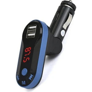 Universal  Müzik Çalar Fm Transmitter Araç Çakmaklık Şarj Bluetooth Müzik Kiti Araçlara Uyumlu