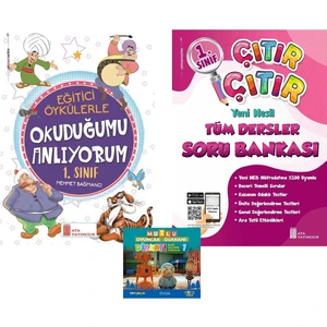 Ata Yayıncılık 1. Sınıf Okuduğumu Anlıyorum - Çıtır Çıtır Tüm Dersler Soru Bankası