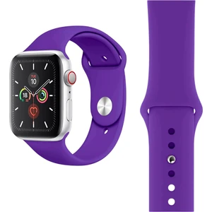 Apple Watch 1 2 3 4 5 6 7 8 9 Se 38-40-41 mm Uyumlu Premium Spor Yumuşak Silikon Saat Kordon Kayış