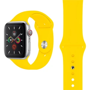 Apple Watch 1 2 3 4 5 6 7 8 9 Se 38-40-41 mm Uyumlu Premium Spor Yumuşak Silikon Saat Kordon Kayış