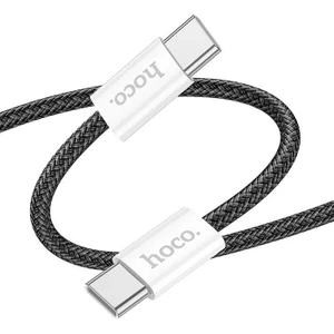 X104 60W Type-C To Type-C Hızlı Data ve Şarj Kablosu 1m