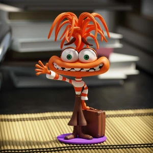 Turansoy Craft Anime Figürleri Kaygı Ters Yüz Wolverine 15 Cm Özel Renk Seçenekleriyle