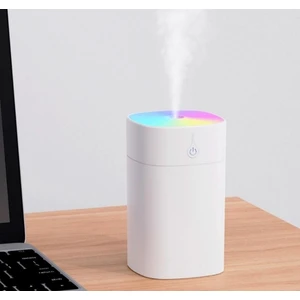 Hava Nemlendirici 400 ml Ledli ve Ultra Sessiz Küçük Boy 82X82X138MM
