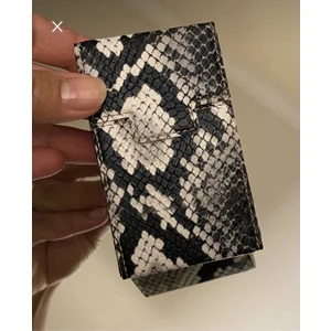 Tekin Deri Sigara Kutusu Touch Model Yılan Deri Model