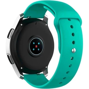Cover Center Samsung Galaxy Watch  6 Classic 40 43 44 47 mm Uyumlu   Kayış Renkli Jel Silikon Kordon 20MM