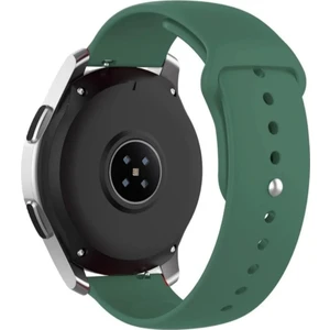 Cover Center Samsung Galaxy Watch Active 2  40 44MM Uyumlu  Kayış Renkli Jel Silikon Kordon 20MM