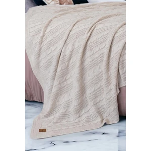 Saç Örgü Battaniye Model Tek Kişilik Battaniye Cuo