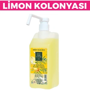 Eyüp Sabri Tuncer Sprey Başlıklı Klasik Limon Kolonyası 1 Lt