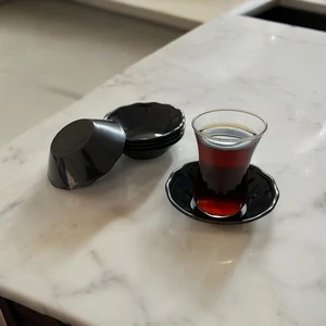 Up Home 50 Adet Çay Tabağı Bardak Altlığı Plastik